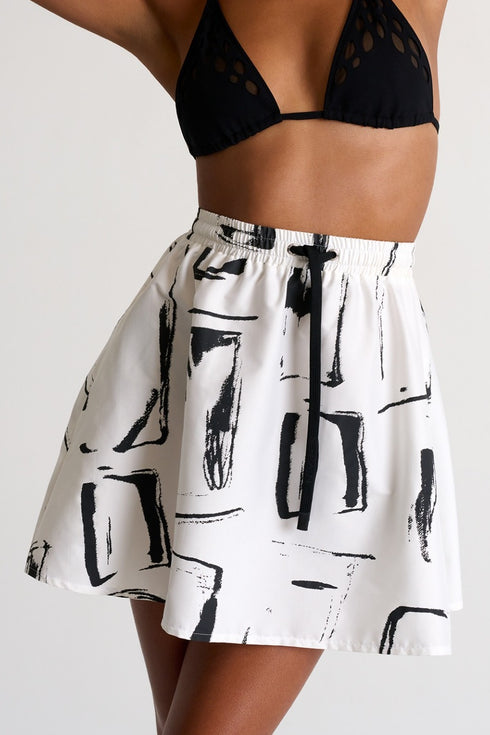 Shan Maxime Flared Mini Skirt - 52418-45-957